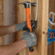 Klein Tools Straight-Claw Hammer, 18oz, 15In, Orange/Black, H80718