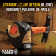 Klein Tools Straight-Claw Hammer, 18oz, 15In, Orange/Black, H80718