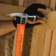 Klein Tools Straight-Claw Hammer, 18oz, 15In, Orange/Black, H80718