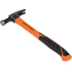 Klein Tools Straight-Claw Hammer, 18oz, 15In, Orange/Black, H80718