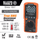 Klein Tools TRMS Auto-Ranging Slim Digital Multimeter, 600V, Temp, Orange/Black, MM450