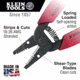Klein Tools Wire Stripper /Cutter, 16-26 AWG Stranded, Red, 11046
