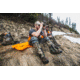 Klymit Insulated Static V Ultralite Sleeping Pad, Orange, Regular, 06IUOR02C