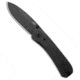 Knafs KNAFS Lander 1 Liner Lock Knife Fast Swap Scales Black SW Steel 2.75" Black SW, Black, D2, adult, BHQ-233576