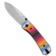 Knafs KNAFS Lander 1 Liner Lock Knife Mexican Blanket Printed G-10 2.75" SW, Black/Blue/Orange/Yellow, D2, adult, BHQ-234107