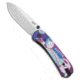 Knafs KNAFS Lander 1 Pre-Built Liner Lock Knife Sfank &amp; Gary G-10 2.75" SW, Pink/Purple, D2, adult, BHQ-208420