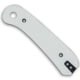 Knafs Lander 1 Flat G10 Knife Scales, White/Black, KNAFS-00139