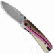 Knafs Lander 1 Knife Scales, Rainbow Trout , G10, Multi, KNAFS-00088