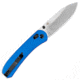Knafs Lander 2 Pocket 3.25in Folding Knife, G10 Handle, Clutch Lock, S35VN, Drop Point, Blue/Silver, KNAFS-00181