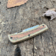 Knife Case Case Knives Crossroads Series Brown/green Lam Sod Buster Jr