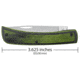 Knife Case Case Knives Crossroads Series Green/black Lam Sod Buster Jr