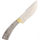 Knifemaking Stainless Fixed Blade Knife, 4.75in, Stainless Steel, Upswept, Stainless Steel, SO-BL091