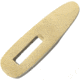 Knifemaking Brass Finger Guard with Brass Construction, 2.38in, Brass, BL-003 GUARD