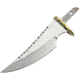 Knifemaking Clip Blade With Sheath Fixed Blade Knife, 4.5in, Stainless Steel, Standard Edge, Mirror Polish, Handle BLSOB5