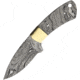 Knifemaking Damascus Knife Blade, 3.5 Damascus steel drop point blade, BL143D BL-MAY3