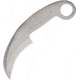 Knifemaking Karambit Blade Knife, 3.5 satin finish stainless karambit blade, One-piece construction, SM-APR-BL3 STAINLESS