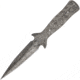 Knifemaking Knife Blade Boot Knife, 4.25 double edge Damascus steel blade, One-piece construction, SM-APR-BL7 DAMASCUS