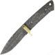 Knifemaking Knife Blade Drop Pt Damascus, 3.75 Damascus steel drop point blade, SM-APR-BL5 DAMASCUS