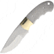 Knifemaking Knife Blade Finger Groove, 4 satin finish stainless blade, BL145 BL-MAY10