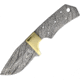 Knifemaking Knife Blade Skinner, 2.75 Damascus steel drop point blade, SM-APR-BL8 DAMASCUS
