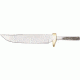 Knifemaking Stainless Fixed Blade Knife, 3.5in, Steel, Clip Point, Stainless Steel, SO-BL4