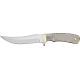 Knifemaking Stainless Fixed Blade Knife, 5in, Stainless Steel, Upswept, Stainless Steel, BL7704