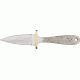 Knifemaking Stainless Fixed Blade Knife, 3.5in, Stainless Steel, Dagger, Stainless Steel, BL7707