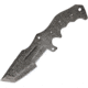 Knifemaking Knife Blade Tanto Chopper, 4.75 Damascus steel tanto blade, SM-APR-BL14 DAMASCUS