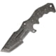 Knifemaking Knife Blade Tanto Chopper, 4.75" Damascus steel tanto blade, SM-APR-BL14 DAMASCUS