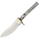 Knifemaking Knife Blade Upswept Drop Point Fixed Blade Knife, 5.75in, Drop Point, Handle BL102