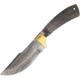 Knifemaking Skinner Blade, 5 Damascus steel clip point blade, BL612D