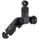 Knight's Armament 45 Degree Offset Folding Micro Rear Sight, 600 Meter, Clamp Mount, Black, 30878