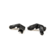 Knight's Armament Offset Fixed Front and Rear Sight, Black, 31593