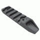 Knight's Armament M-Lok Rail Section, 5 Slot, Black KM31912