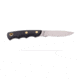 Knives of Alaska Alpha Wolf / Cub Bear Combo Fixed Blade Knives, 3in / 2.75in, CPM MagnaCut Stainless Steel, Drop Point /Caping Blade, Santoprene, Black Handle, 00372FG
