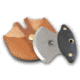 Knives of Alaska Magnum D2 Steel Ulu, Black 00122FG