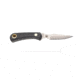 Knives of Alaska Alpha Wolf / Cub Bear Combo Fixed Blade Knives, 3in / 2.75in, CPM MagnaCut Stainless Steel, Drop Point /Caping Blade, Santoprene, Black Handle, 00372FG