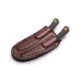 Knives of Alaska Muskrat/Cub Bear Combo Fixed Blade Knives, 2.25in/2.75in, Magnacut Stainless Steel, Round Tip/Caping Blade, Suregrip, Black, 00105FG