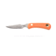 Knives of Alaska Muskrat/Cub Bear Combo Fixed Blade Knives, 2.25in/2.75in, Magnacut Stainless Steel, Round Tip/Caping Blade, Suregrip, Orange, 00106FG