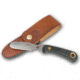 Knives of Alaska Muskrat D2 Fixed Blade Knife, Suregrip Handle, Black 00069FG