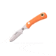 Knives of Alaska Muskrat/Cub Bear Combo Fixed Blade Knives, 2.25in/2.75in, Magnacut Stainless Steel, Round Tip/Caping Blade, Suregrip, Orange, 00106FG