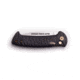 Knives of Alaska Strike Force Auto Serrated Automatic Folding Knife, 3in, Magnacut Stainless Steel, Drop Point Blade, G10, Black, 00934FG