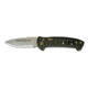 Knives of Alaska Strike Force D2 Automatic Folding Knife, Serrated, G10 Handle, Black 00916FG