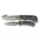 Knives of Alaska Trekker Whitetail Hunter/Cub Bear D2 Knives Combo, Suregrip Handle, Black 00199FG