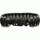 Knotty Boys Fat Boy Survival Bracelet, Black and Foliage, 9in. Diameter KY108