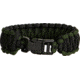 Knotty Boys Fat Boy Survival Bracelet, Black-OD Green, 9in. Diameter KY106