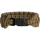 Knotty Boys Fat Boy Survival Bracelet, Coyote Brown, 8in. Diameter KY115