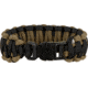 Knotty Boys Fat Boy Survival Bracelet, Coyote Brown-Black, 8in. Diameter KY117