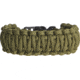 Knotty Boys Fat Boy Survival Bracelet, Olive Drab, 9in. Diameter KY102