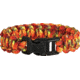 Knotty Boys Single Weave Survival Bracelet, Fire, 8in. Diameter KY231